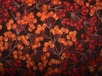 Harvest Flannel - Red Berries - Click Image to Close
